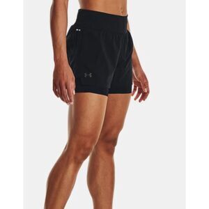 Under Armour XL stamina running 2-in-1 black iso chill workout shorts